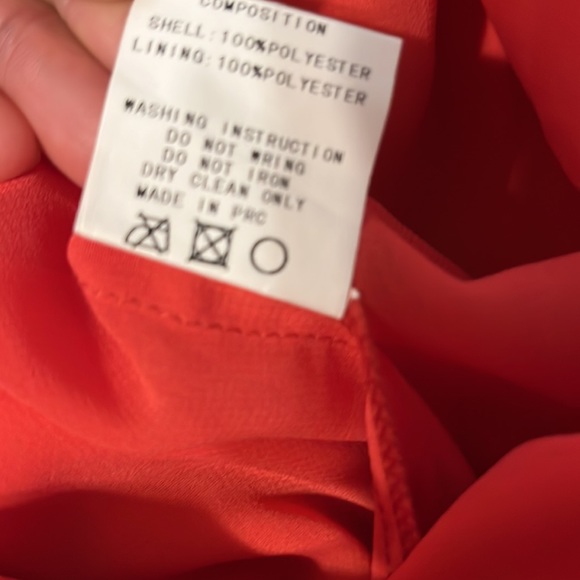 NWT - Coral Spaghetti Strap Mini Dress by Blaque Label/ Size Small - Picture 11 of 11